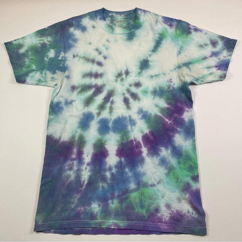 Tie-Dye T-Shirt Men's Medium Short Sleeve Colorful Hippie Festival Beachcore